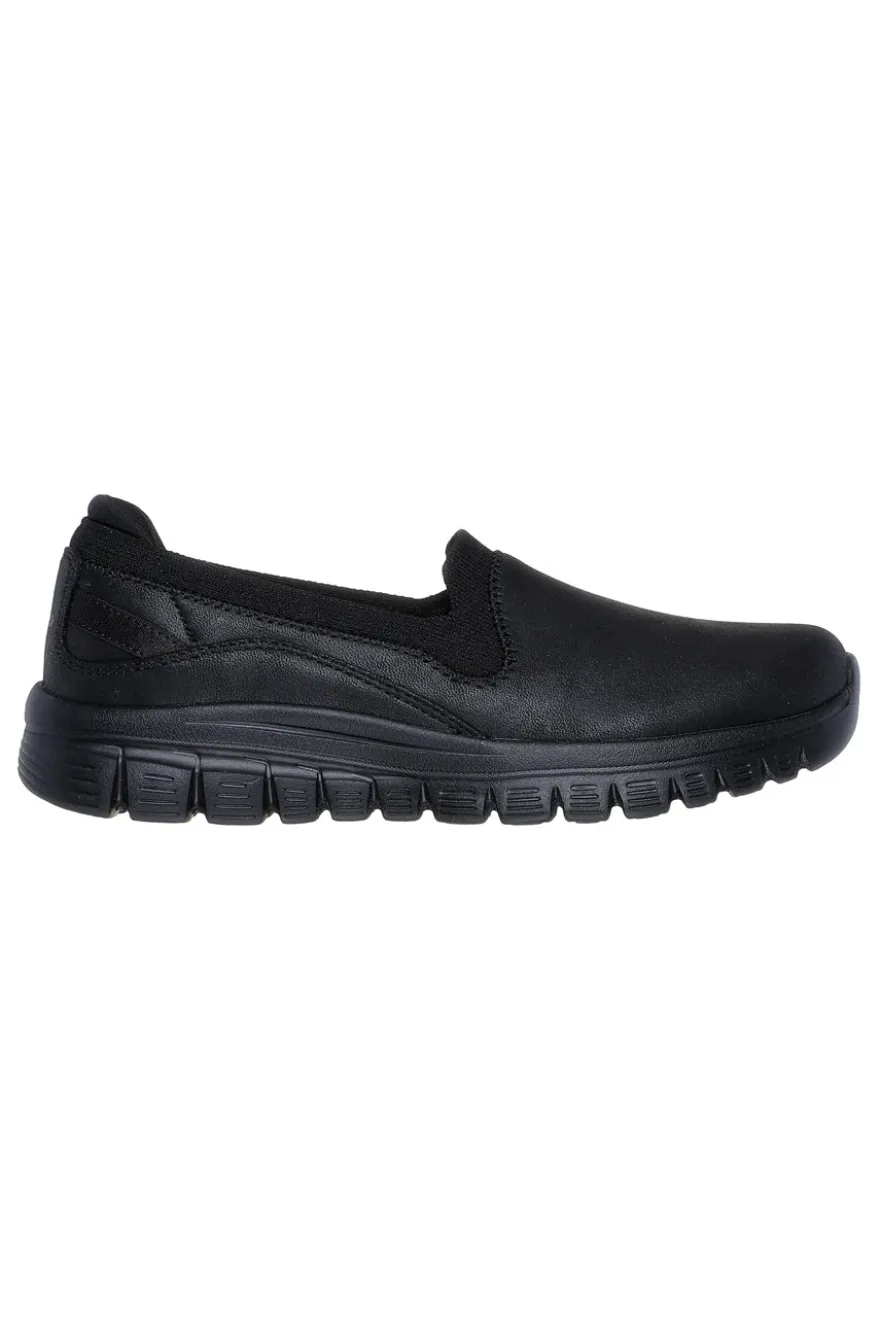 Sneakers Slip On Nere Vegan SKECHERS GRACEFUL LEANING IN