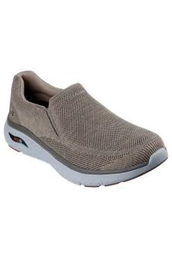 Sneakers Slip On Taupe con soletta ArchFit SKECHERS ARCH FIT CROSSER LOCKE
