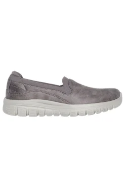 Sneakers Slip On Vegan Taupe SKECHERS GRACEFUL LEANING IN