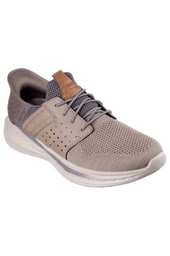 Sneakers Slip- on Vegane Taupe Skechers Slip-ins RF: Slade - Ocon