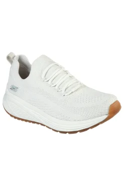 Sneakers Slip-On Bianche con Tomaia a Calzino Skechers BOBS Sport Sparrow 2.0 - Allegiance Crew