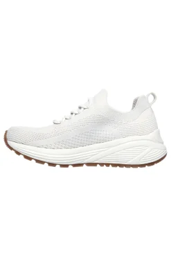 Sneakers Slip-On Bianche con Tomaia a Calzino Skechers BOBS Sport Sparrow 2.0 - Allegiance Crew
