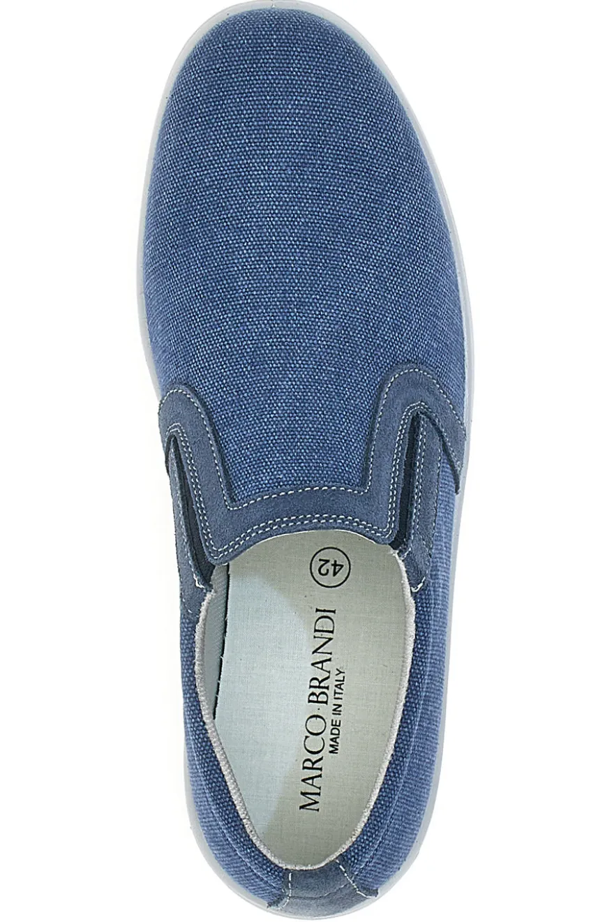 Sneakers Slip-on Blu Marco Brandi 65