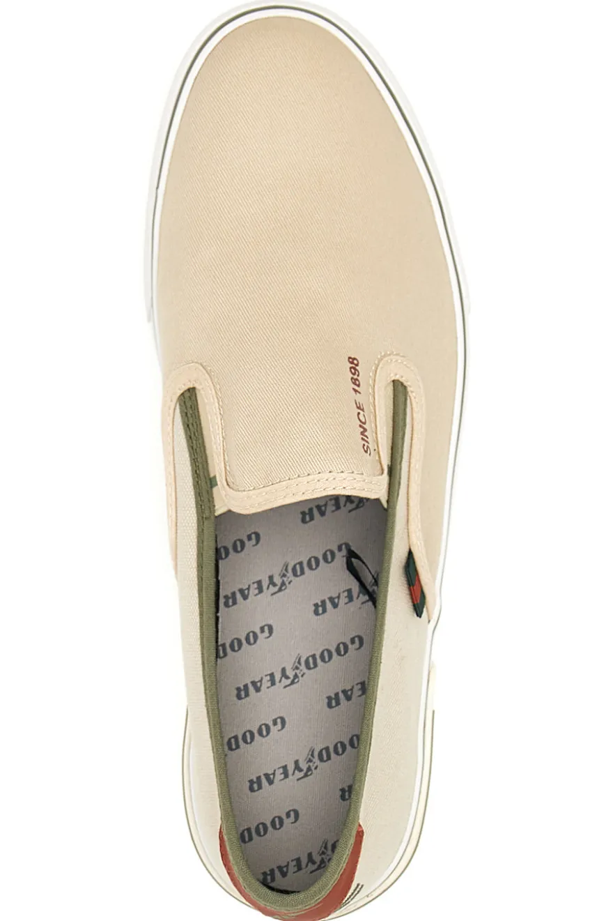 Sneakers Slip-On Goodyear 31018 Beige