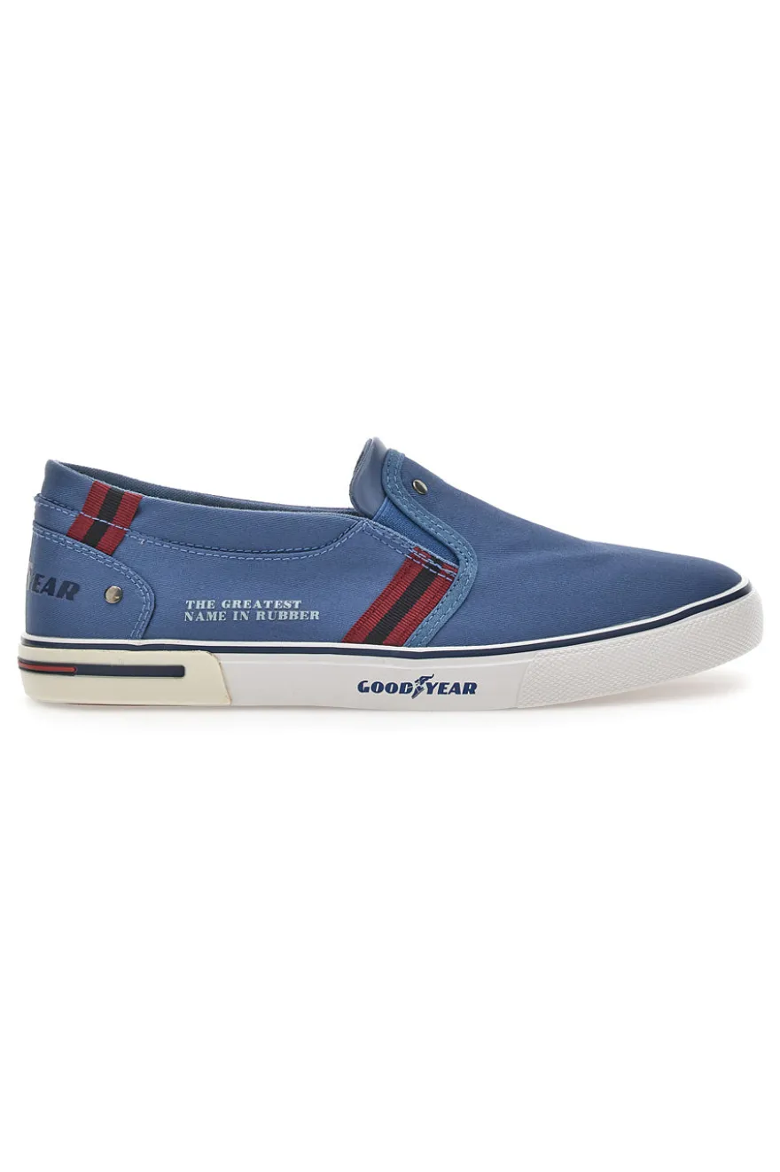 Sneakers Slip-On Goodyear 31037 Blu