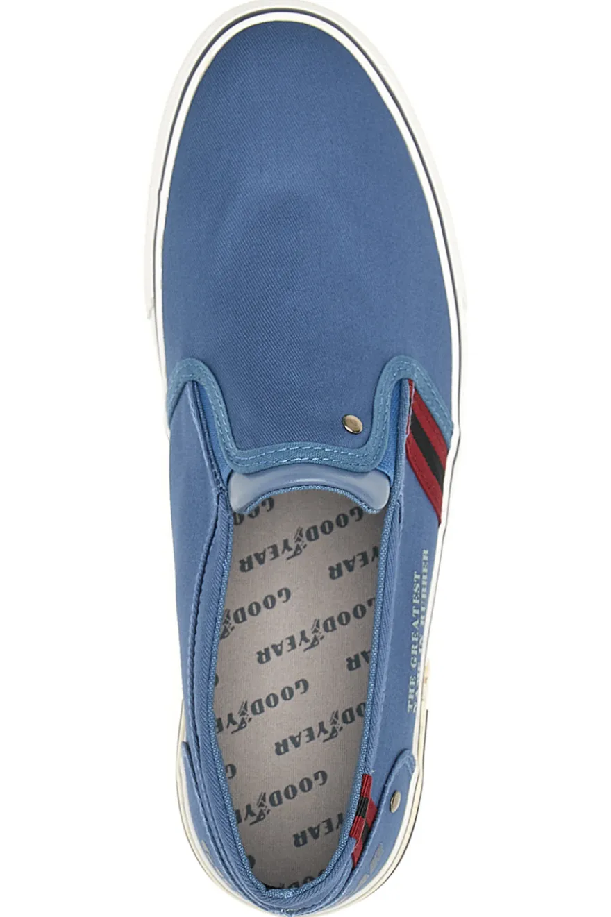Sneakers Slip-On Goodyear 31037 Blu