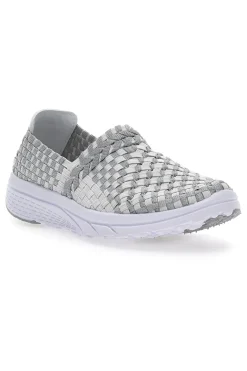 Sneakers Slip-on Overland 640 Bianche e Grigie