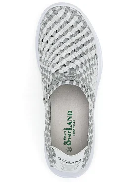 Sneakers Slip-on Overland 640 Bianche e Grigie