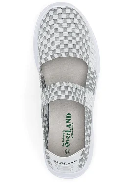 Sneakers Slip-on Overland 9610 Bianche e Grigie