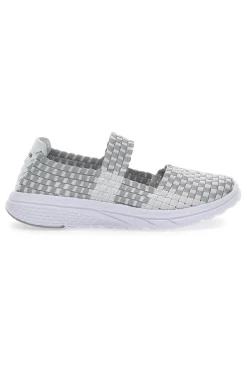 Sneakers Slip-on Overland 9610 Bianche e Grigie