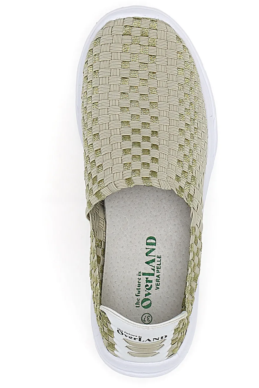 Sneakers Slip-on Overland 641 Oro