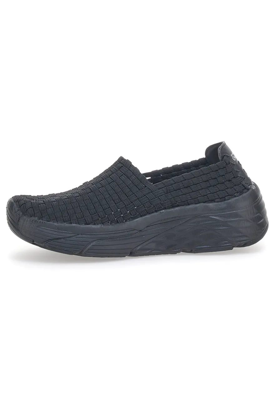 Sneakers Slip-On Overland 9620 Nere