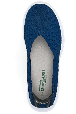 Sneakers Slip-on Overland 645 Blu