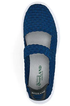 Sneakers Slip-on Overland 9610 Blu