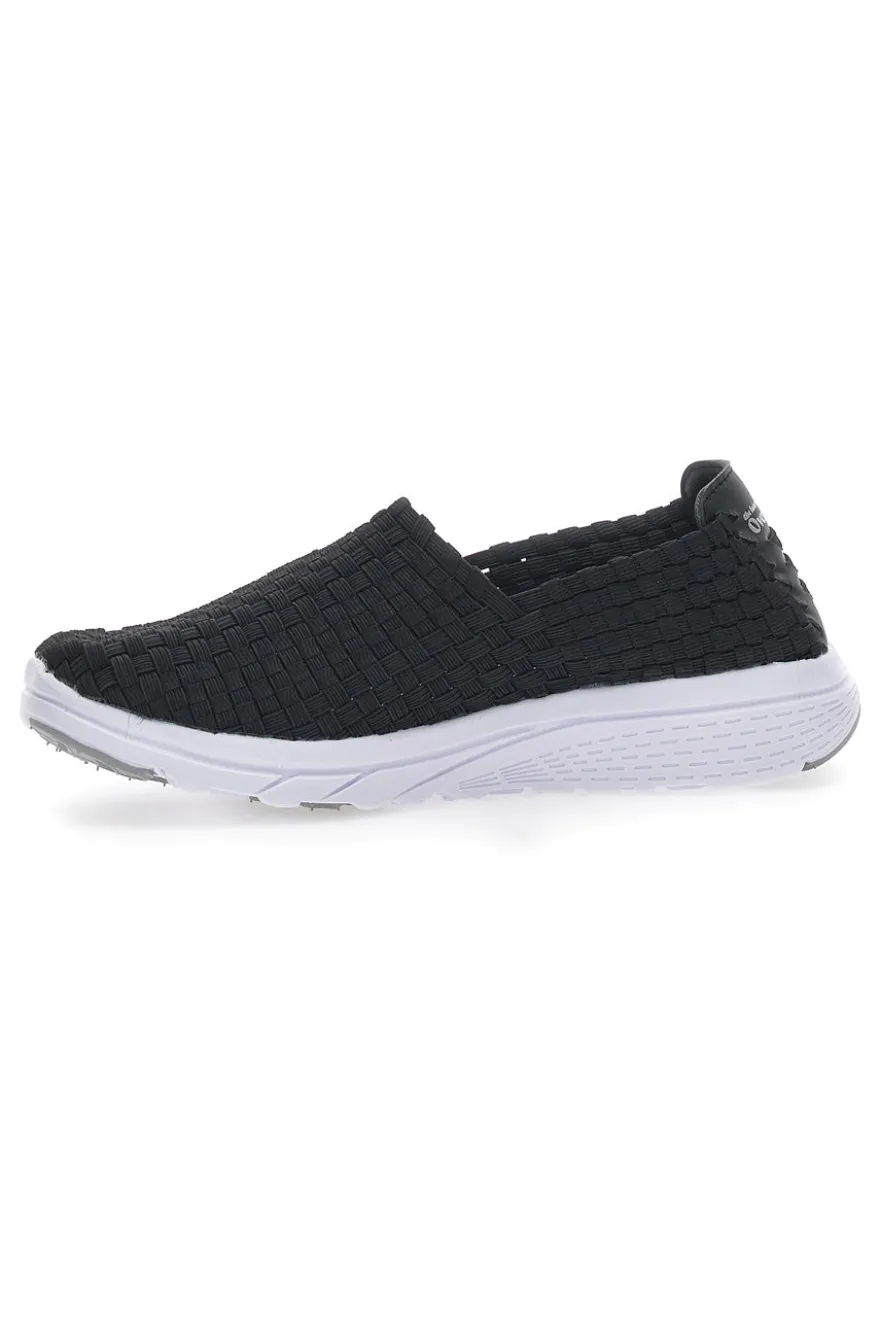 Sneakers Slip-on Overland 641 Nere