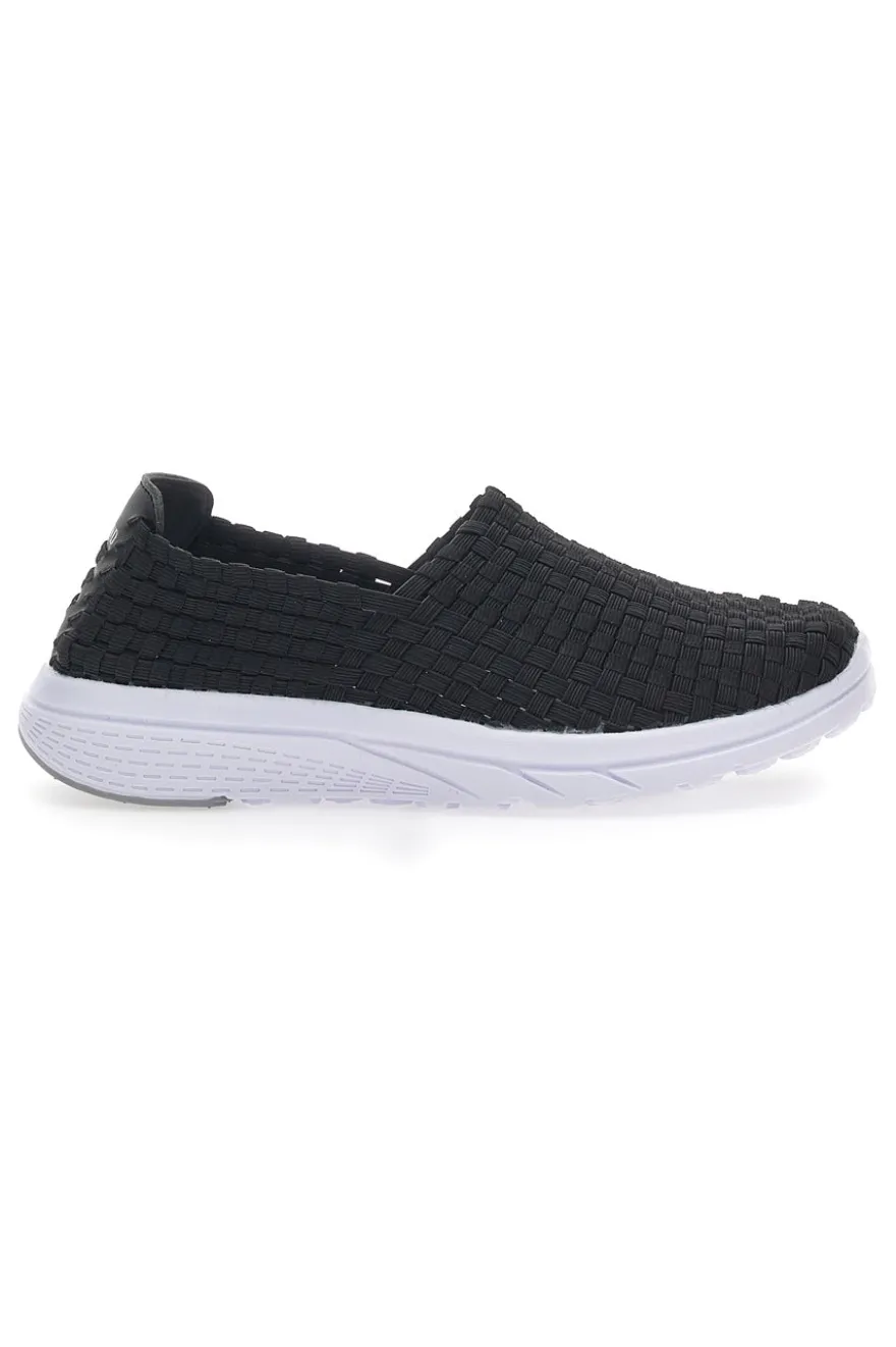 Sneakers Slip-on Overland 641 Nere