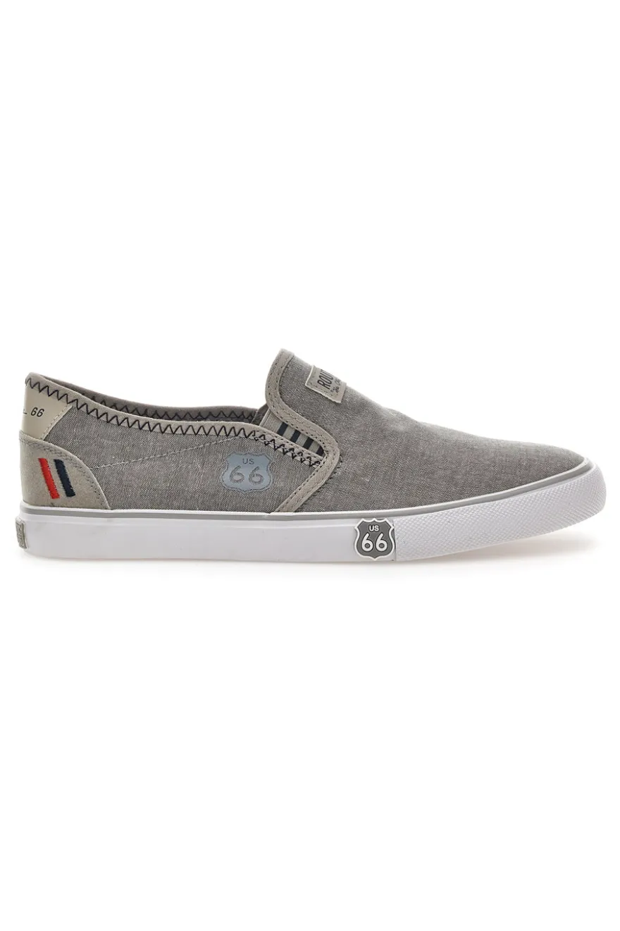 Sneakers Slip-on Route 66 21808 Grigie