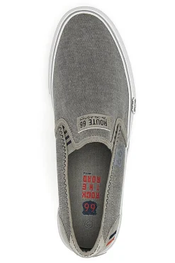 Sneakers Slip-on Route 66 21808 Grigie