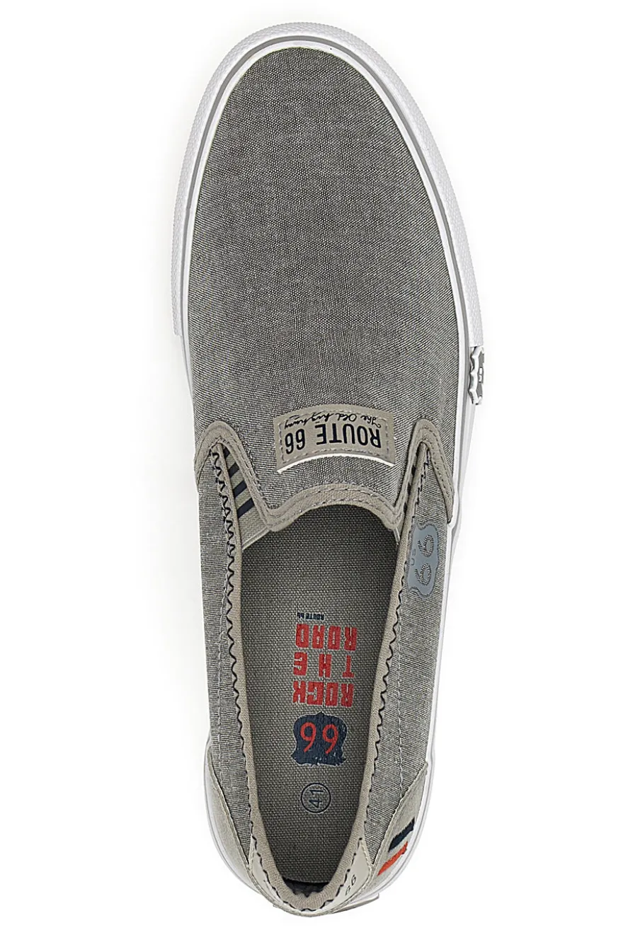 Sneakers Slip-on Route 66 21808 Grigie