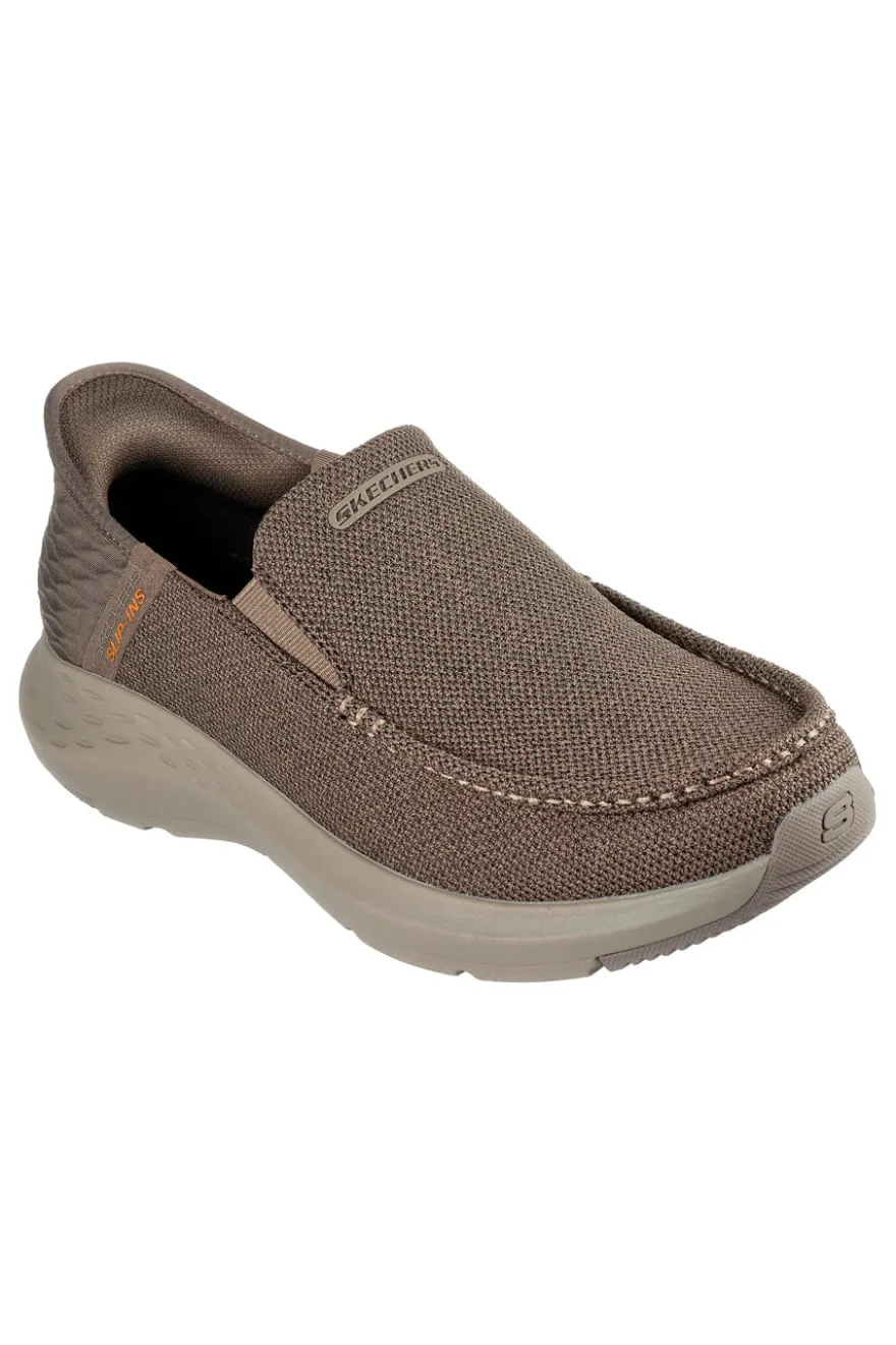 Sneakers Slip-On Taupe Skechers Hands Free Slip-ins Relaxed Fit: Parson - Ralven