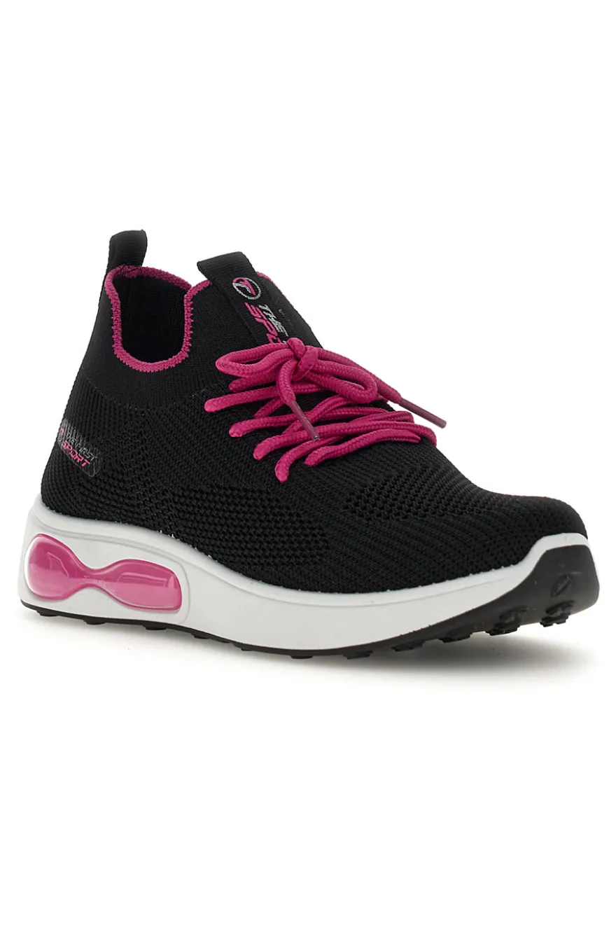 Sneakers Socks The First 316306 Nere