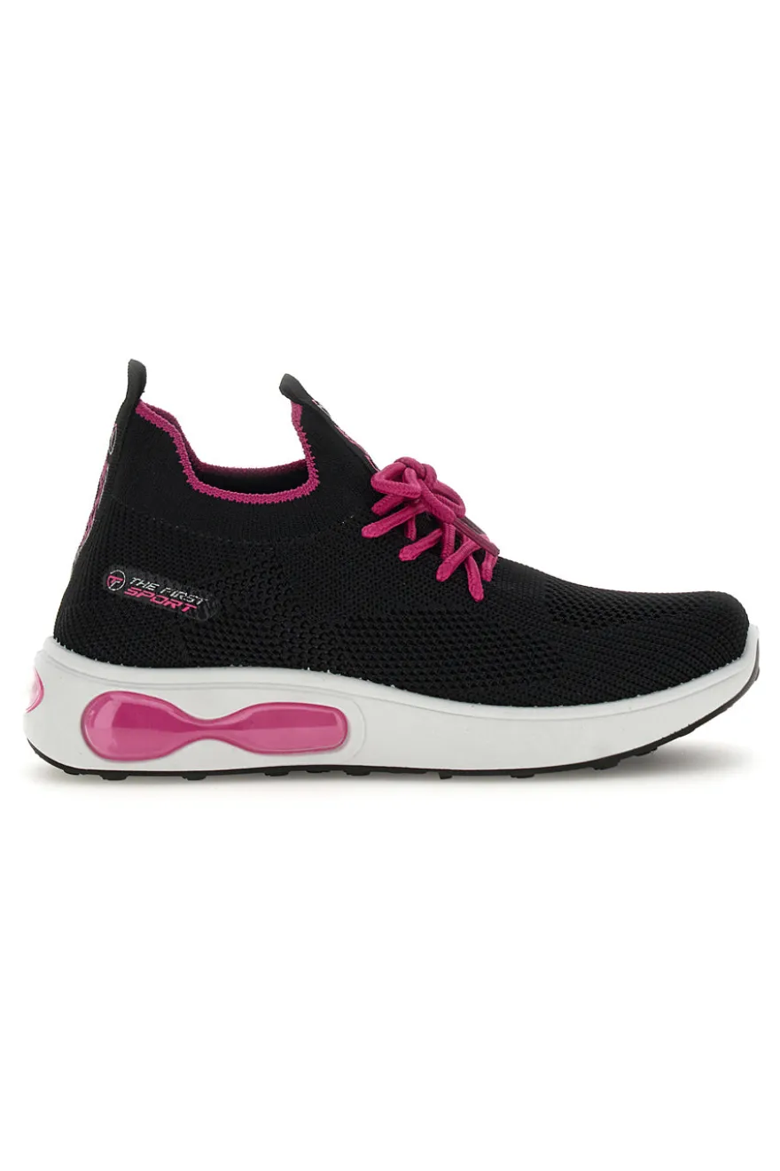 Sneakers Socks The First 316306 Nere