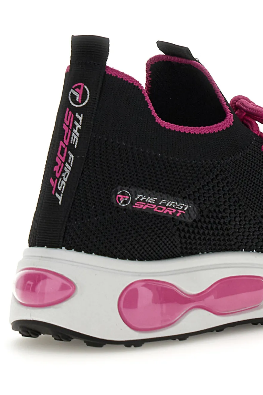 Sneakers Socks The First 316306 Nere