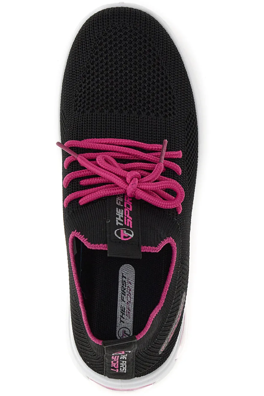 Sneakers Socks The First 316306 Nere