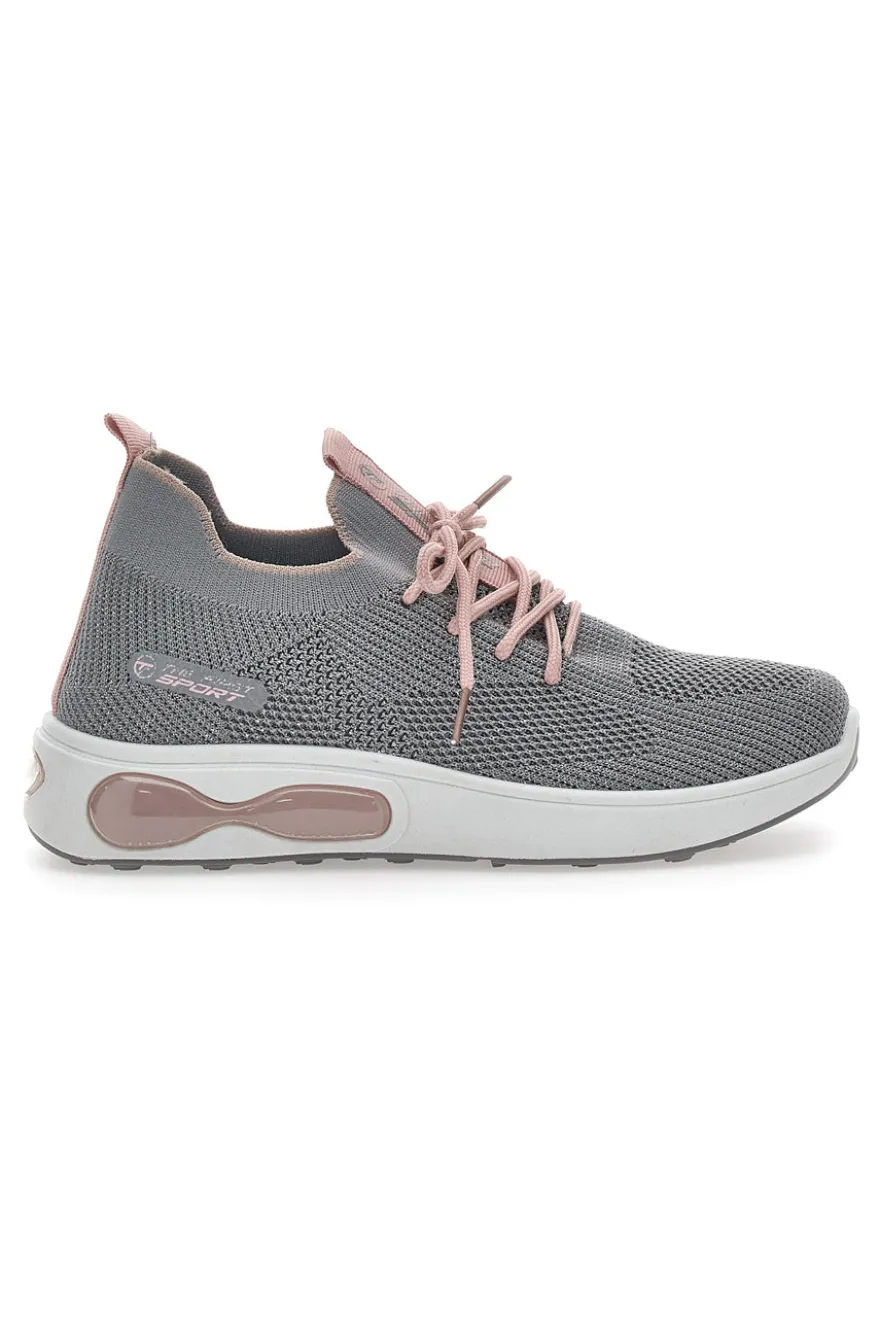 SNEAKERS SOCKS THE FIRST 316306 Grigie