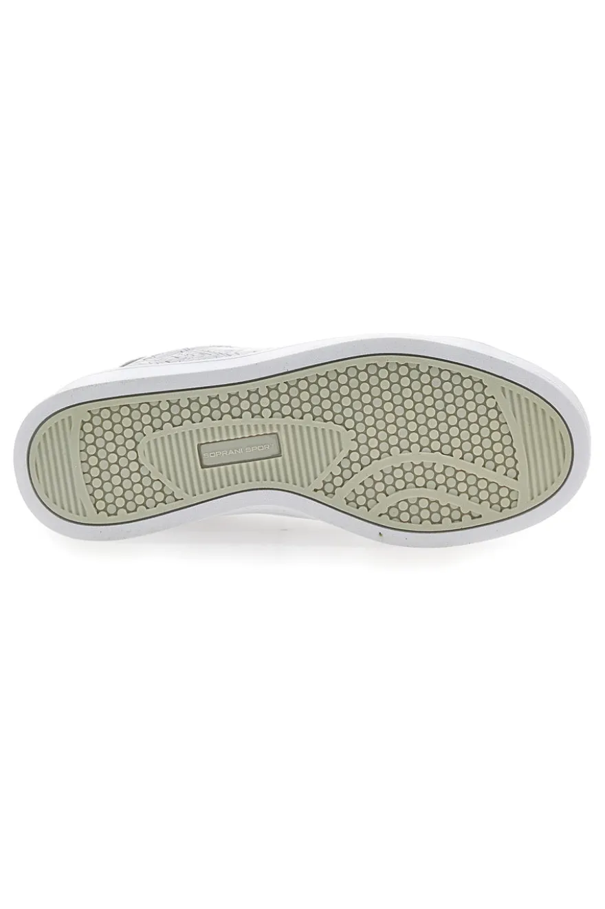 Sneakers Soprani Etnic Fantasy Argento