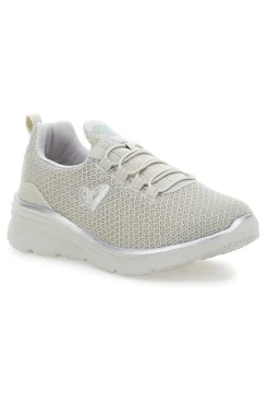 Sneakers Sportive Beige con Tomaia in Mesh AUSTRALIAN AU24W513