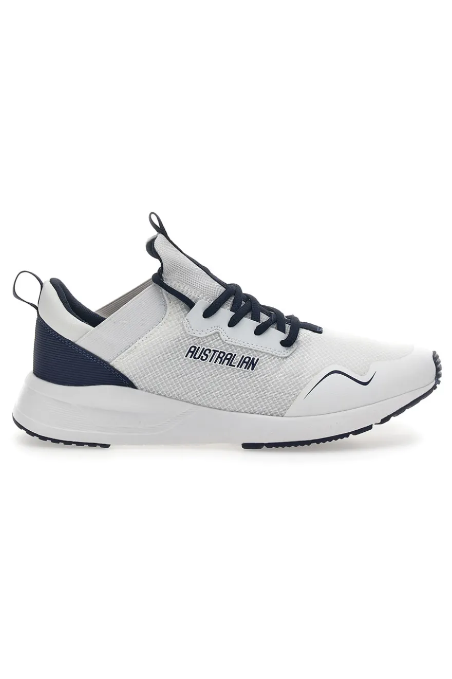 Sneakers Sportive Bianche-Blu Autralian Trainy