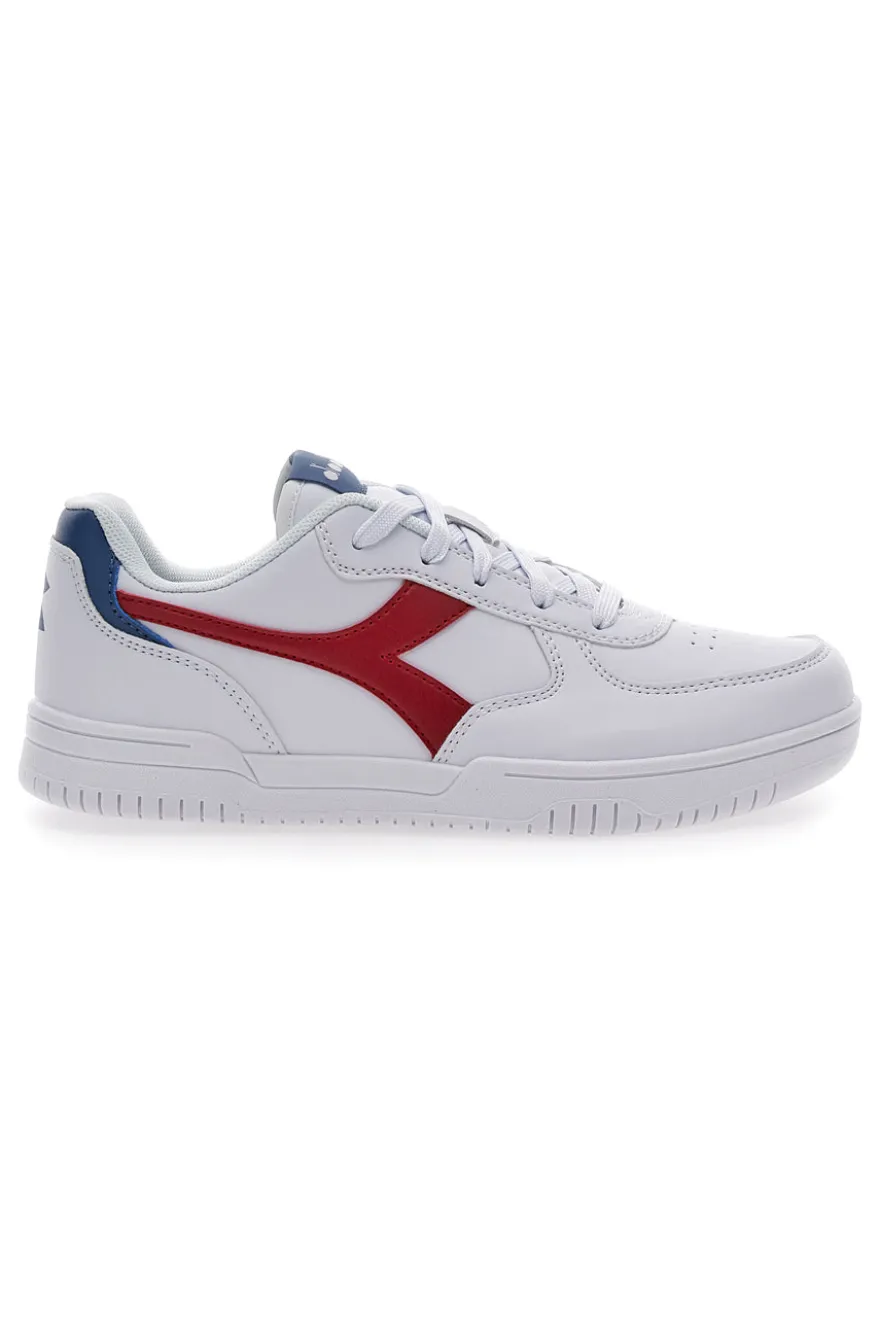 Sneakers Sportive Bianche Teen Diadora Raptor Low GS