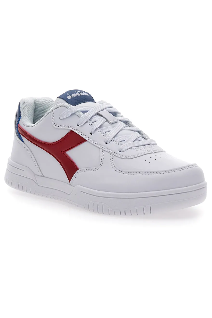 Sneakers Sportive Bianche Teen Diadora Raptor Low GS