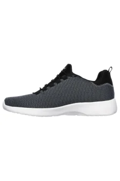 Sneakers sportive Black in mesh slip on con memory foam Skechers Dynamight