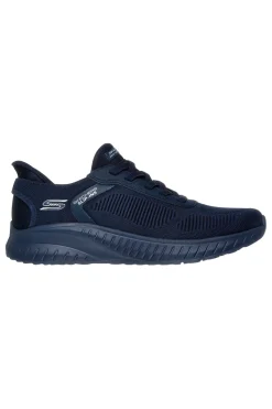 Sneakers sportive navy con Memory Foam e Slip-ins Skechers BOBS Squad Chaos Solid Step