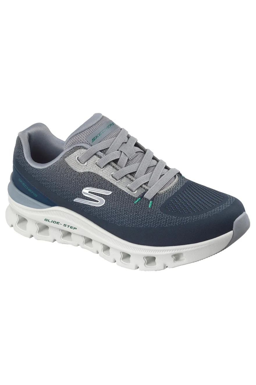 Sneakers sportive Navy in mesh engineered con relaxed fit Skechers Glide-Step Pro Waverra