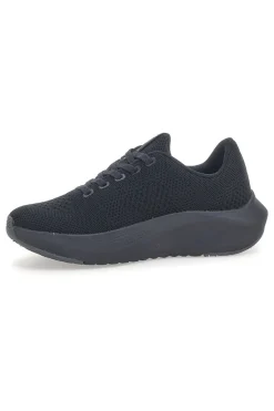 Sneakers Sportive Nere con Tomaia in Mesh e Soletta Air Memory Foam LOTTO SPEEDRIDE 900