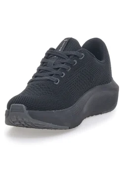 Sneakers Sportive Nere con Tomaia in Mesh e Soletta Air Memory Foam LOTTO SPEEDRIDE 900