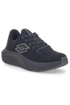 Sneakers Sportive Nere con Tomaia in Mesh e Soletta Air Memory Foam LOTTO SPEEDRIDE 900