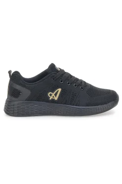 Sneakers Sportive Nere con Soletta Memory Foam AUSTRALIAN AU24W513