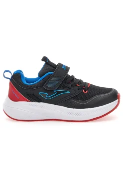 Sneakers Sportive Nere Con Velcro Joma Ferro JR 2429