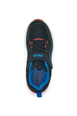 Sneakers Sportive Nere Con Velcro Joma Ferro JR 2429