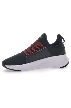 Sneakers Sportive Nere e Rosse Puma Softride Premier Slip-On JR