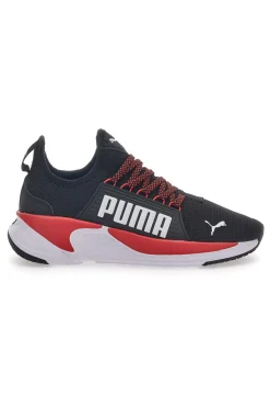 Sneakers Sportive Nere e Rosse Puma Softride Premier Slip-On JR