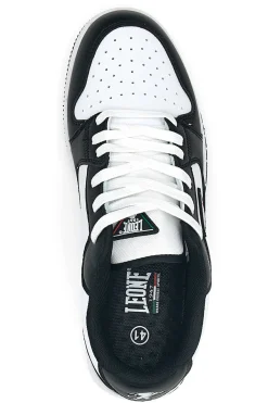 Sneakers Sportive Nere e Bianche Leone 35