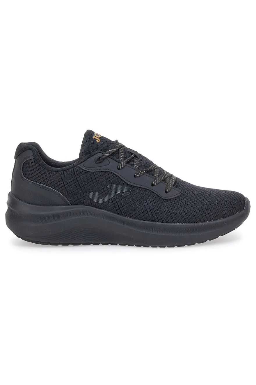 Sneakers Sportive Nere In Mesh con lacci Joma N-100 Lady 2421