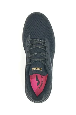 Sneakers Sportive Nere In Mesh con lacci Joma N-100 Lady 2421