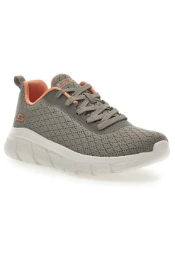 Sneakers Sportive Taupe Skechers Bobs B Flex - Quick Pivot