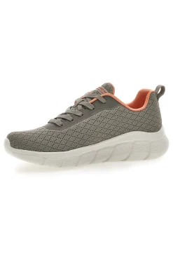 Sneakers Sportive Taupe Skechers Bobs B Flex - Quick Pivot